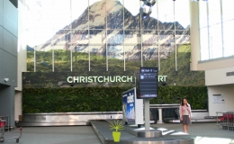 Christchurch International Airport - Oasis Living Wall
